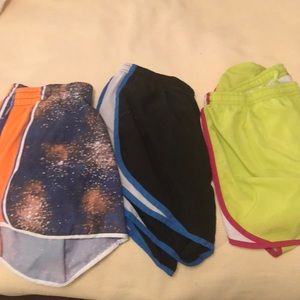 3 Nike shorts